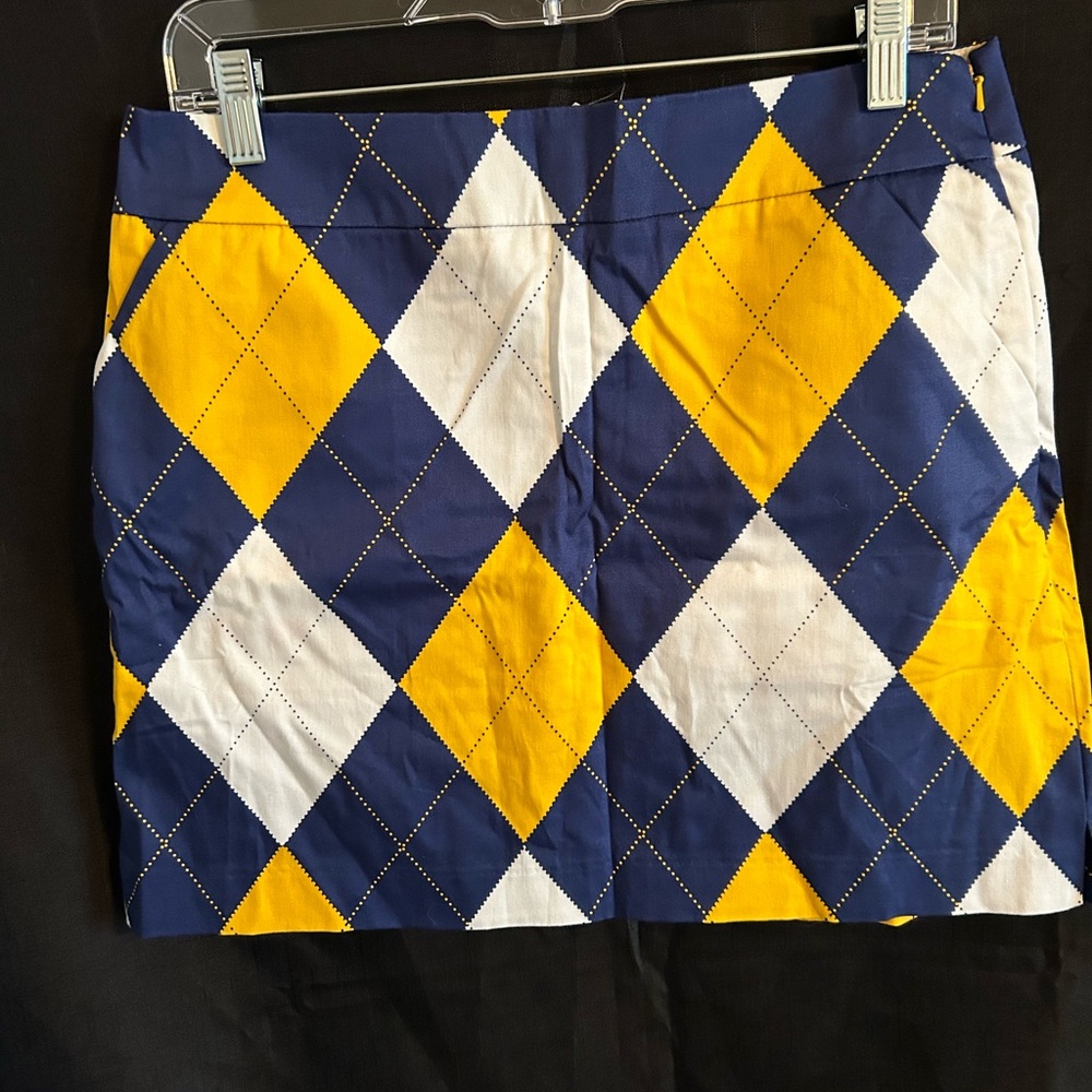 Loudmouth plaid golf skirt